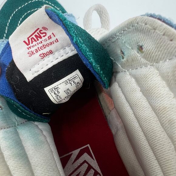 VANS SK8-Hi Colorblock High Top Skate Shoes - Picture 5 of 9